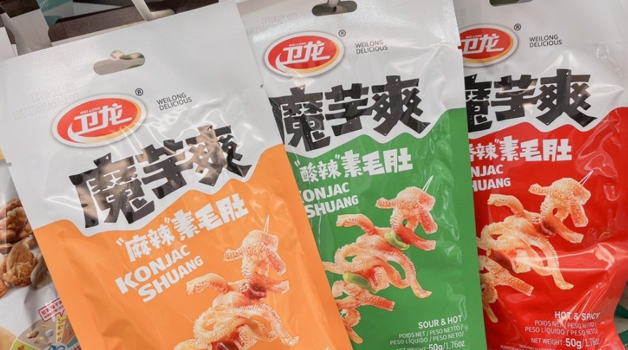 圖為魔芋爽。圖片來源：臺灣《聯(lián)合報》楊雅婷攝。